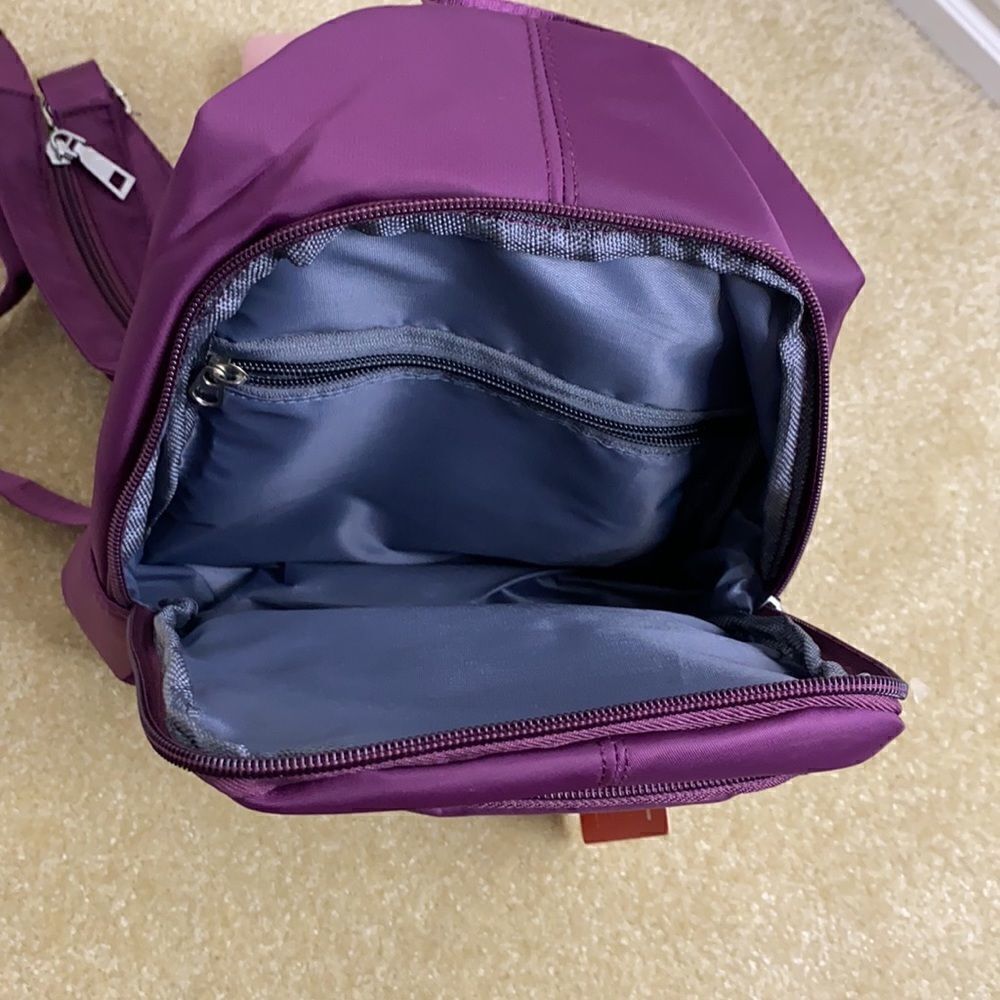 New Backpack - Compact Size - Purple - Picture 6 of 8